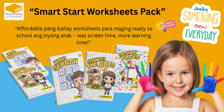 Smart Fun Mega Workbook 100 pages (Ages 5–8)
